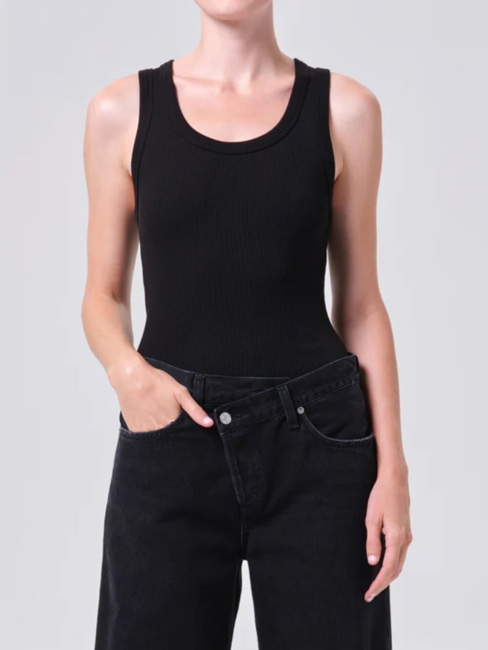 AGOLDE “Poppy Scoop Neck Tank” i— still available online for reference - Size S